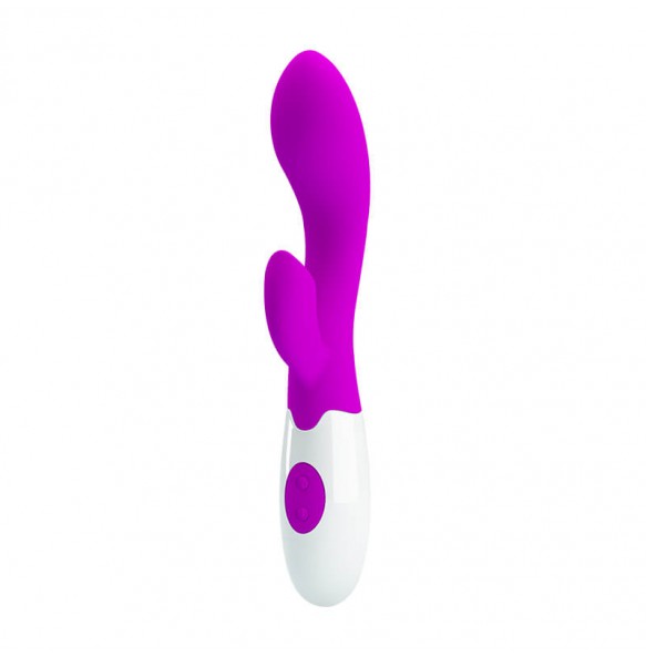 PRETTY LOVE  G-Spot Dual Engine Vibrator (Rose Red)